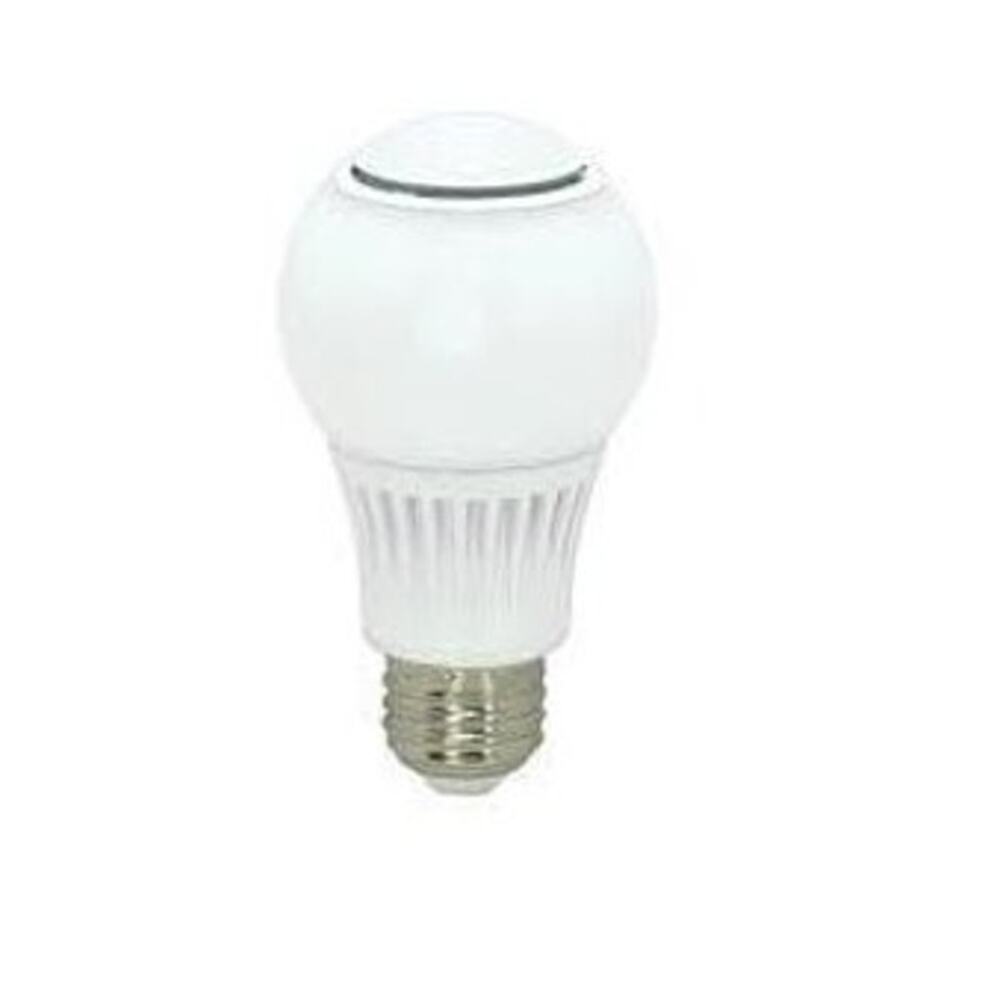 Satco S9037 10.5 watt A19 LED; 2700K Medium base 360' beam spread 120 volts New